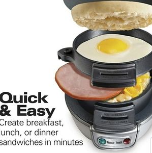 Hamilton Beach Electric Breakfast Sandwich Maker